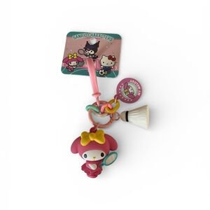 Sanrio My Melody Pink and Yellow Keychain